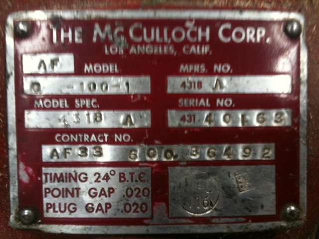 mcculloch-data-plate