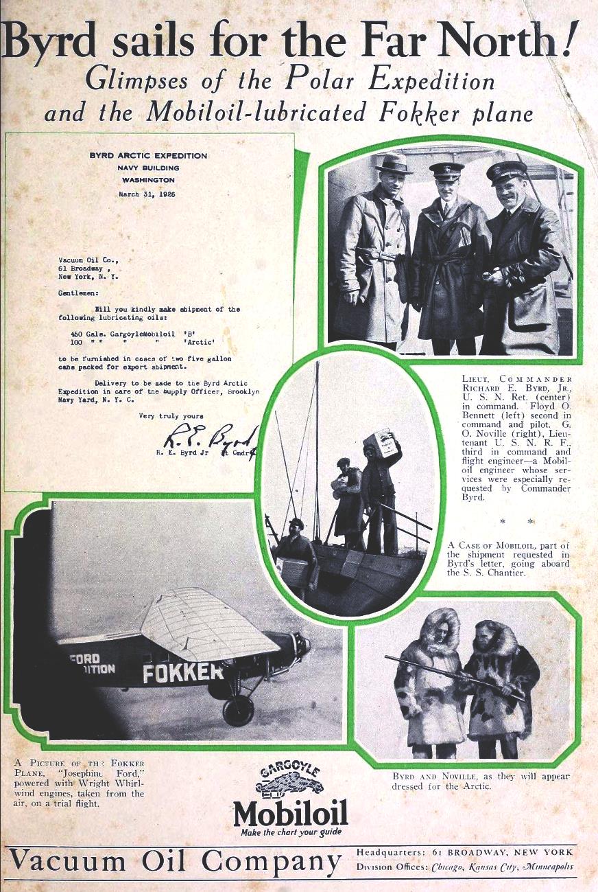 Aero-Digest-1926-05-Byrd-Flies-North-Mobiloil-ad