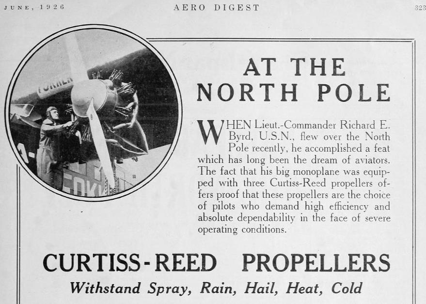 Aero-Digest-1926-06-Curtiss-Reed-Propeller-polar-ad